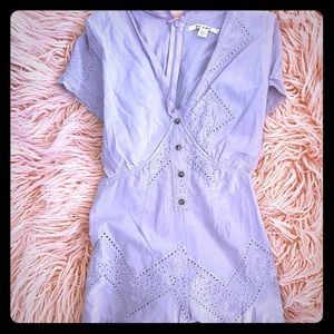 Purple vintage romper